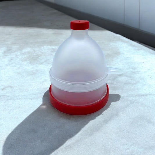 Récipient pour suppléments en poudre et en gélules